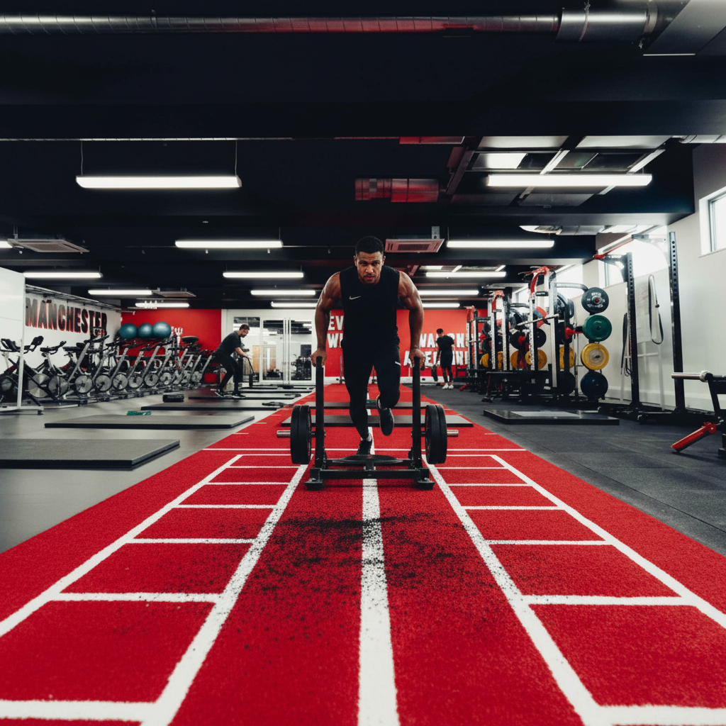 Premium Custom Sprint and Sled Tracks for High-Performance Training and Conditioning