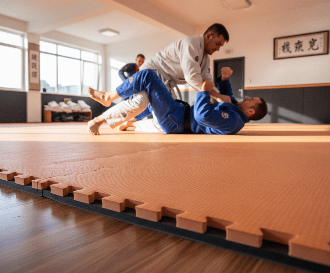 Premium 30mm JiuJitsu Tatami Grip Jigsaw Mats - Waterproof, High Impact Foam, Reversible Design, Ideal for MMA and BJJ Training