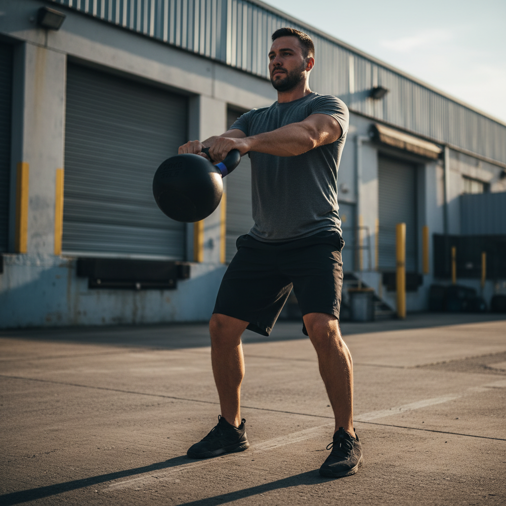 Professional Small Kettlebell Set 4kg to 20kg with Powder-Coated Finish for Full-Body Workouts