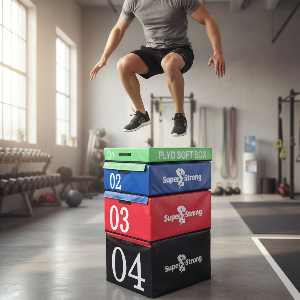 Professional Plyometric Soft Box - Durable, Lightweight, Non-Slip for Jump Training and Functional Workouts
