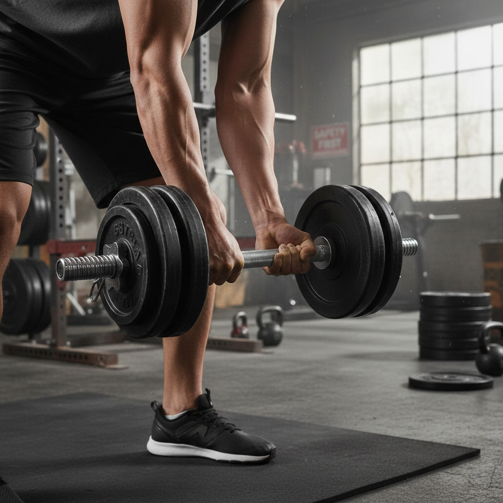 Premium Heavy Duty Olympic Dumbbell Bars with 2" Sleeves for Versatile Strength Training and Heavy Load Capacity