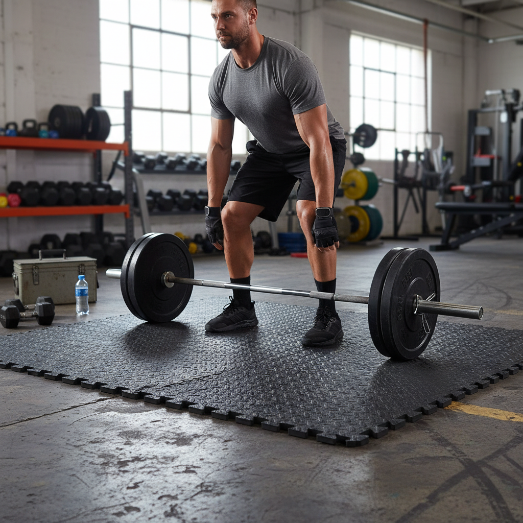 Premium Interlocking EVA Foam Gym Flooring Mats for Home and Garage with Water Resistance and Shock Absorption