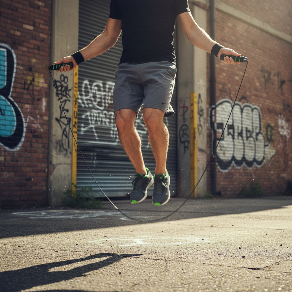 High-Performance Adjustable Skipping Rope for Speed, Cardio, and Conditioning Workouts - Durable and Portable Fitness Tool