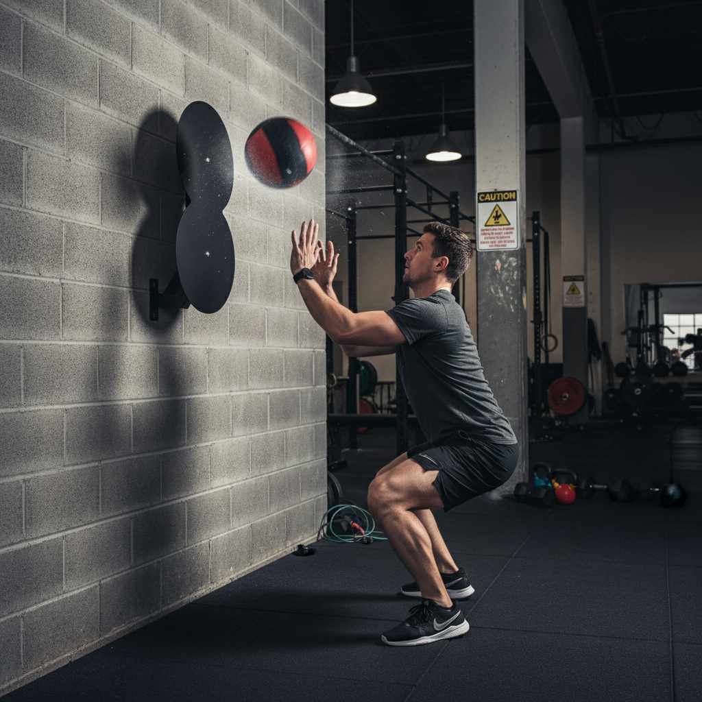 Professional Double Wall Ball Target for Precision Training - Heavy Duty Steel Construction, Ideal for Home and Commercial Use