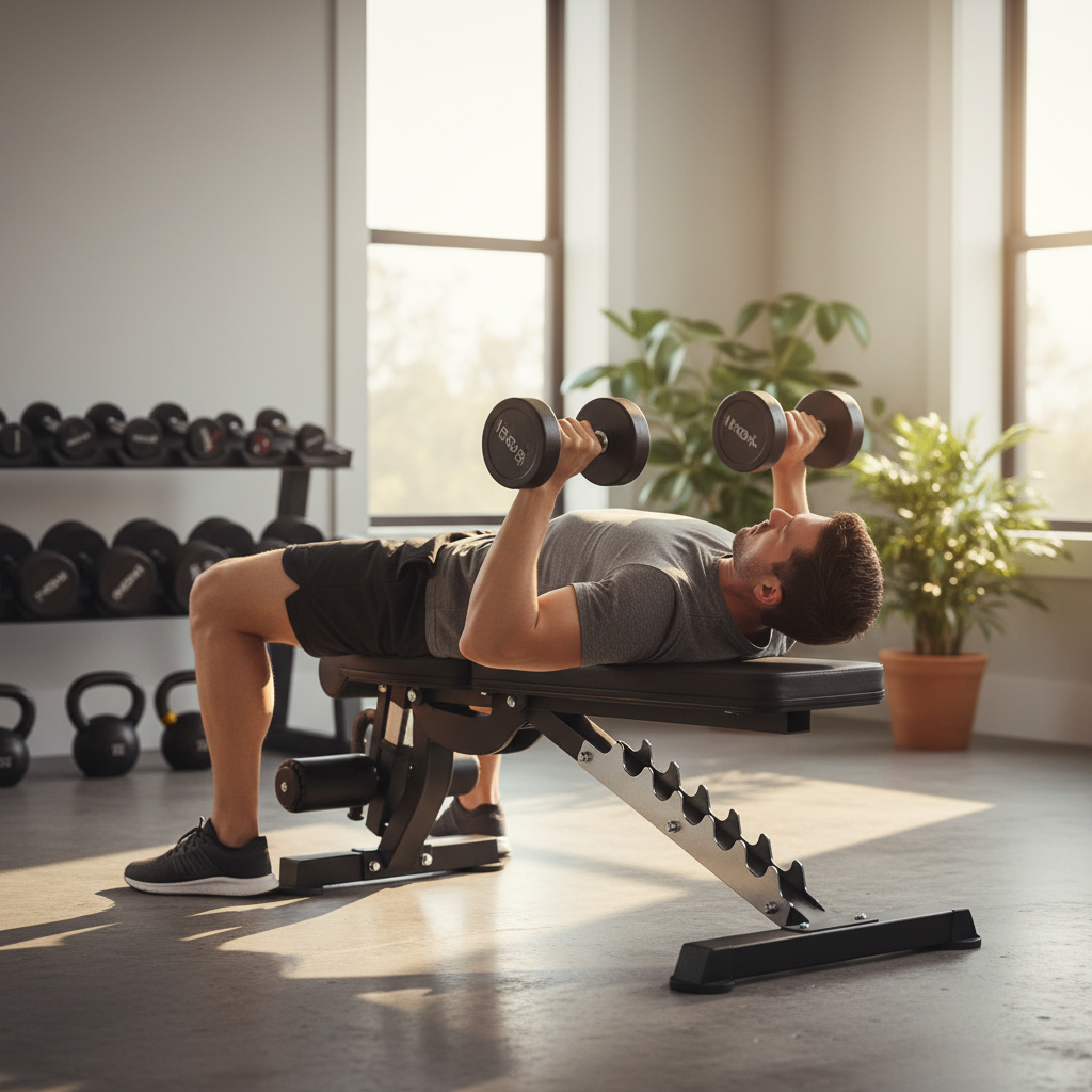 Premium Heavy Duty Incline/Decline Weight Bench with 7 Adjustable Positions for Versatile Workouts and High Load Capacity