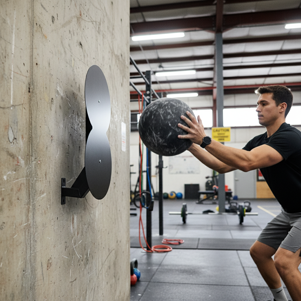 Professional Double Wall Ball Target for Precision Training - Heavy Duty Steel Construction, Ideal for Home and Commercial Use