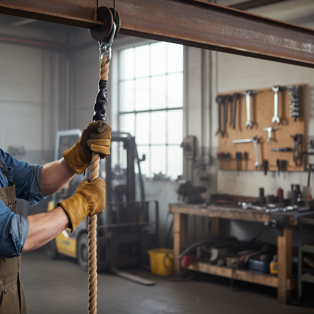 Premium Heavy Duty Battle Rope with Carabiner for Enhanced Grip and Longevity, 9m Length and 38mm Diameter