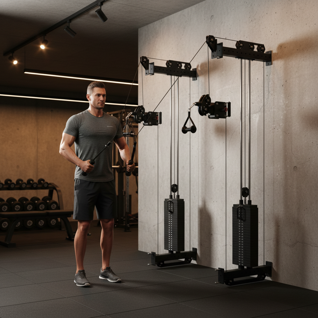 Premium Heavy Duty Twin Cable Stack Upgrade Package for 120kg Capacity Racks - High-Quality Professional Grade for Industrial and Commercial Applic...