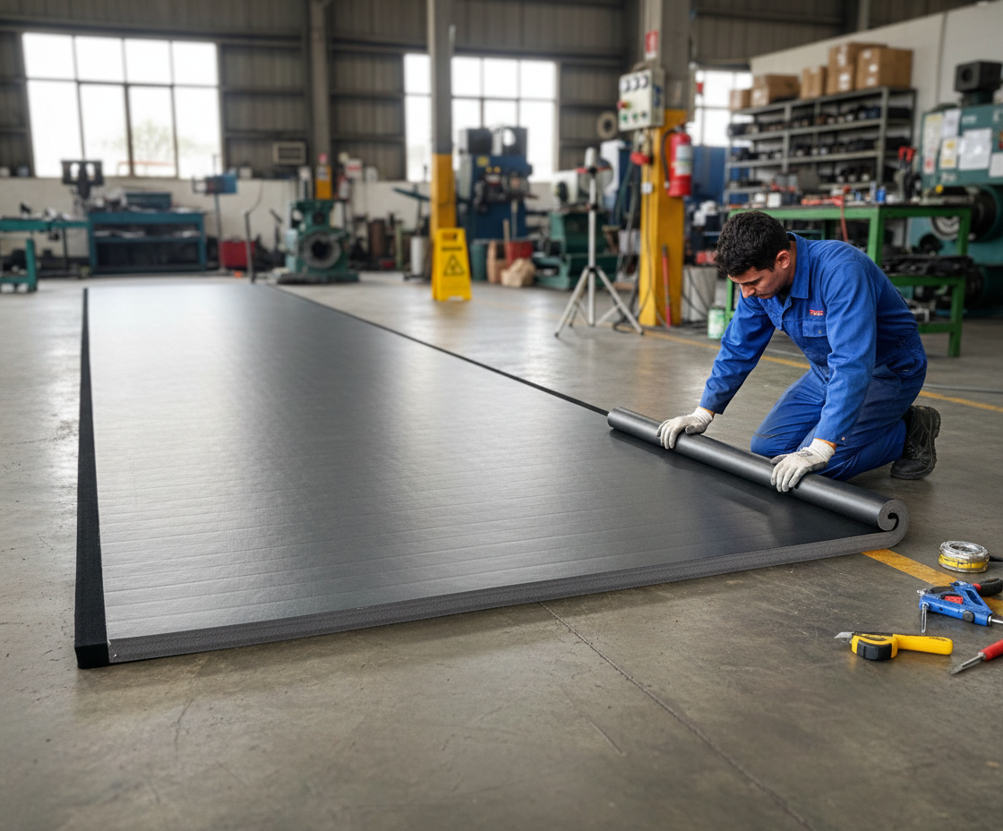 Premium Roll Out Mats 3m x 1.5m x 40mm - Lightweight XPE Foam for MMA Flooring Deployment