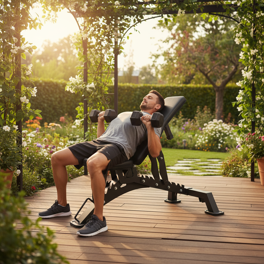 Premium Tri-Legged Weight Bench with Adjustable Backrest and High-Density Padding for Optimal Comfort and Stability