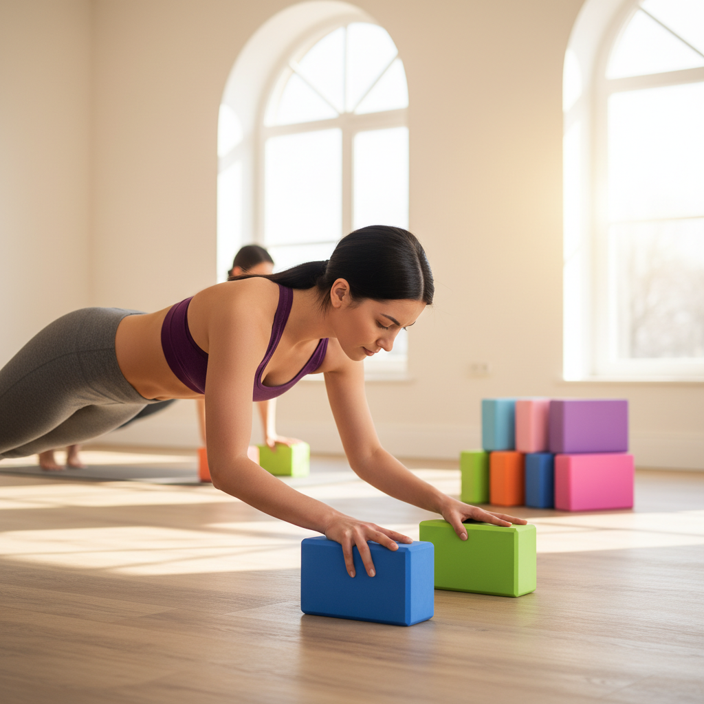 Premium Yoga Block for Support and Stability - Lightweight, Non-Slip, and Ergonomic Design for All Levels