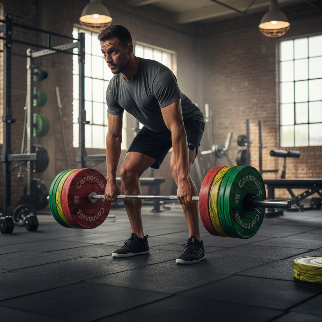 Premium Camo Bumper Plates 5kg to 25kg with Precision Weight Tolerance and Durable Rubber Blend