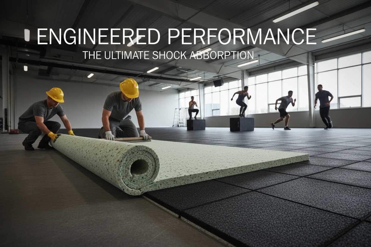Foam underlay installation
