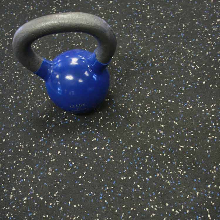 Dark Slate Gray Commercial Gym Flooring
