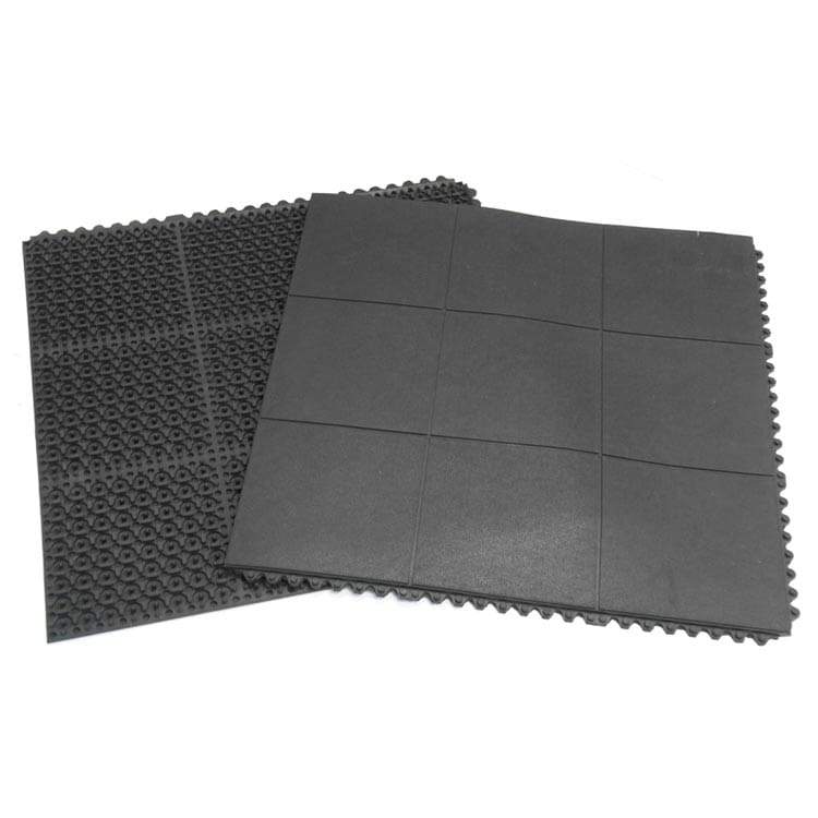 Dark Slate Gray Rubber Gym Mats