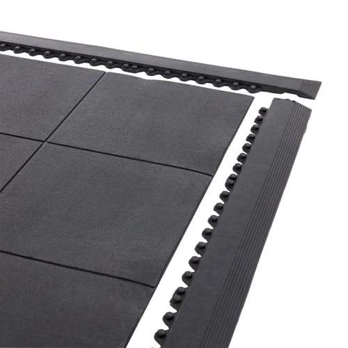 Dark Slate Gray CrossFit Gym Mats Interlocking