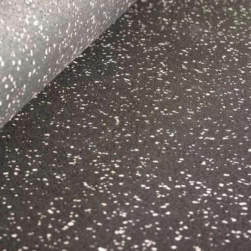 Dim Gray Rubber Gym Flooring Cut Lengths