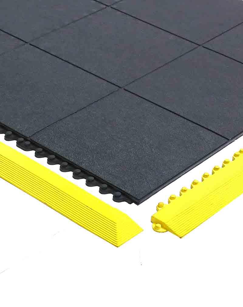 Dark Slate Gray Rubber Gym Mats Interlocking Heavy Duty