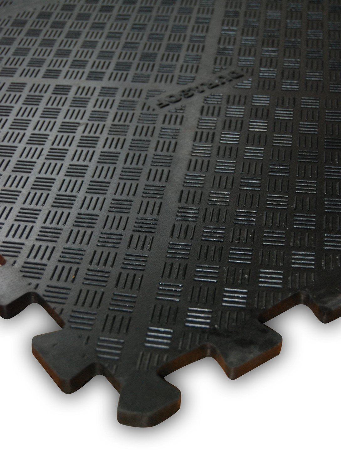 Dark Slate Gray Rubber Interlocking Gym Mats Heavy Duty Flooring Tile